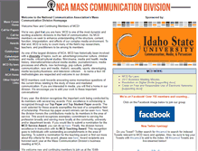 Tablet Screenshot of ncamass.org
